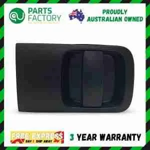 Hyundai ILoad I-Max Sliding Barn Door Handle in Black Unpainted 2007-2015