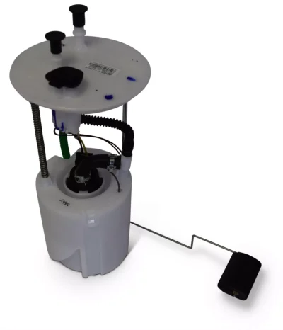 Kia Sportage fuel pump and level sender assembly with float arm and top connections
