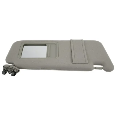 Toyota Camry sun visor with vanity mirror, retaining point and mounting bracket