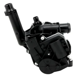 BMW B58 thermostat rear actuator housing and coolant outlets