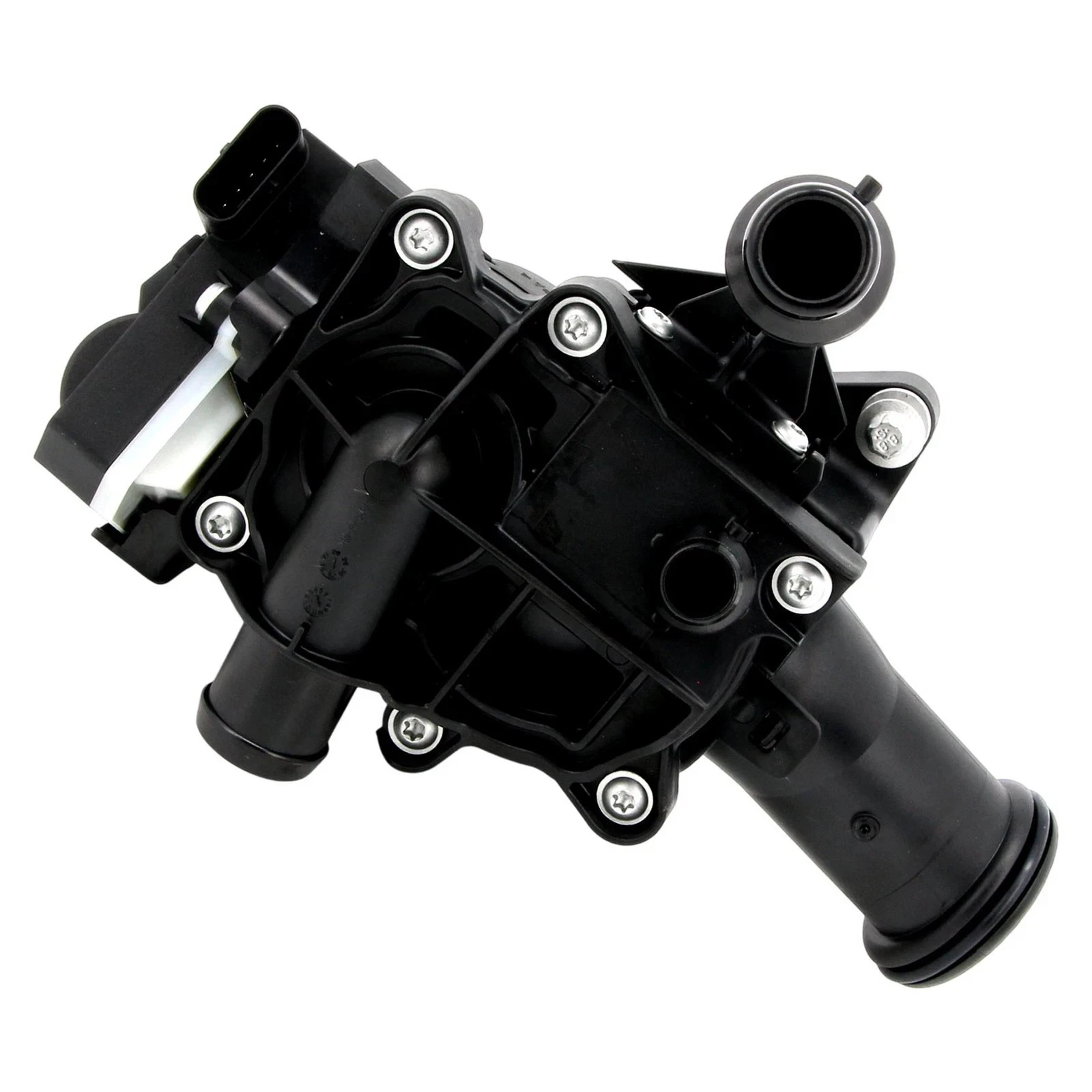 B58 heat management module showing the housing and coolant connections