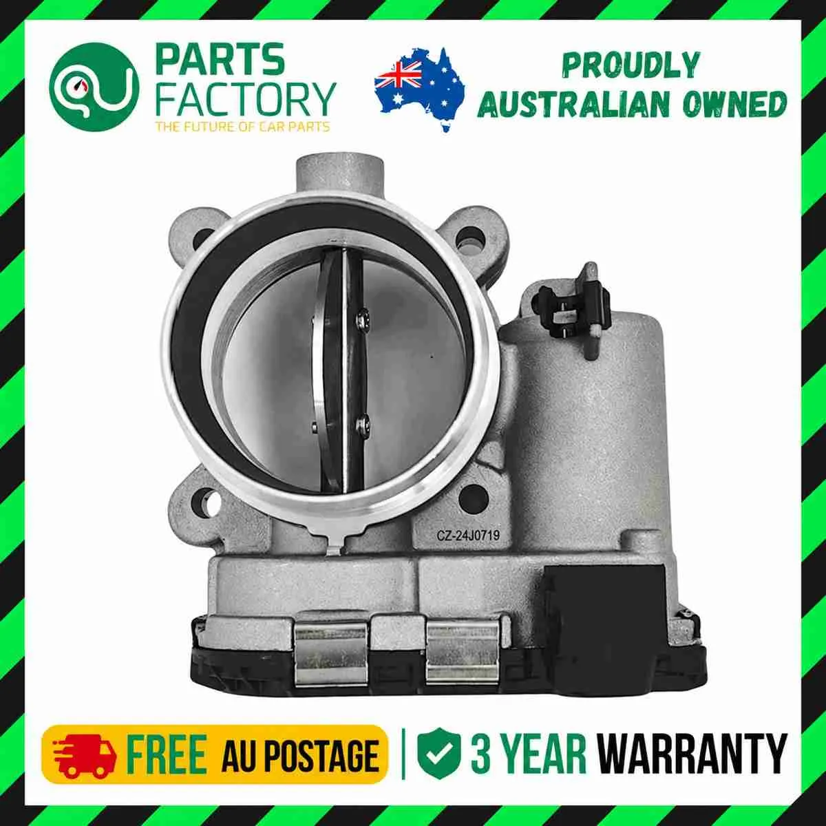 Ford Ranger PX throttle body reference photo in the Parts Factory Australia frame