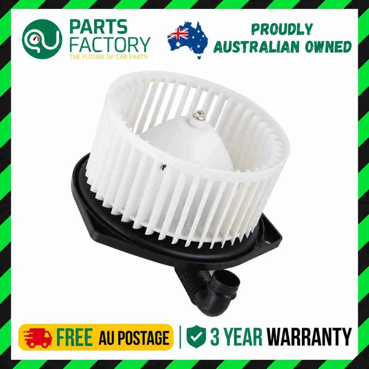 Holden Colorado RG heater blower motor reference photo in the Parts Factory Australia frame
