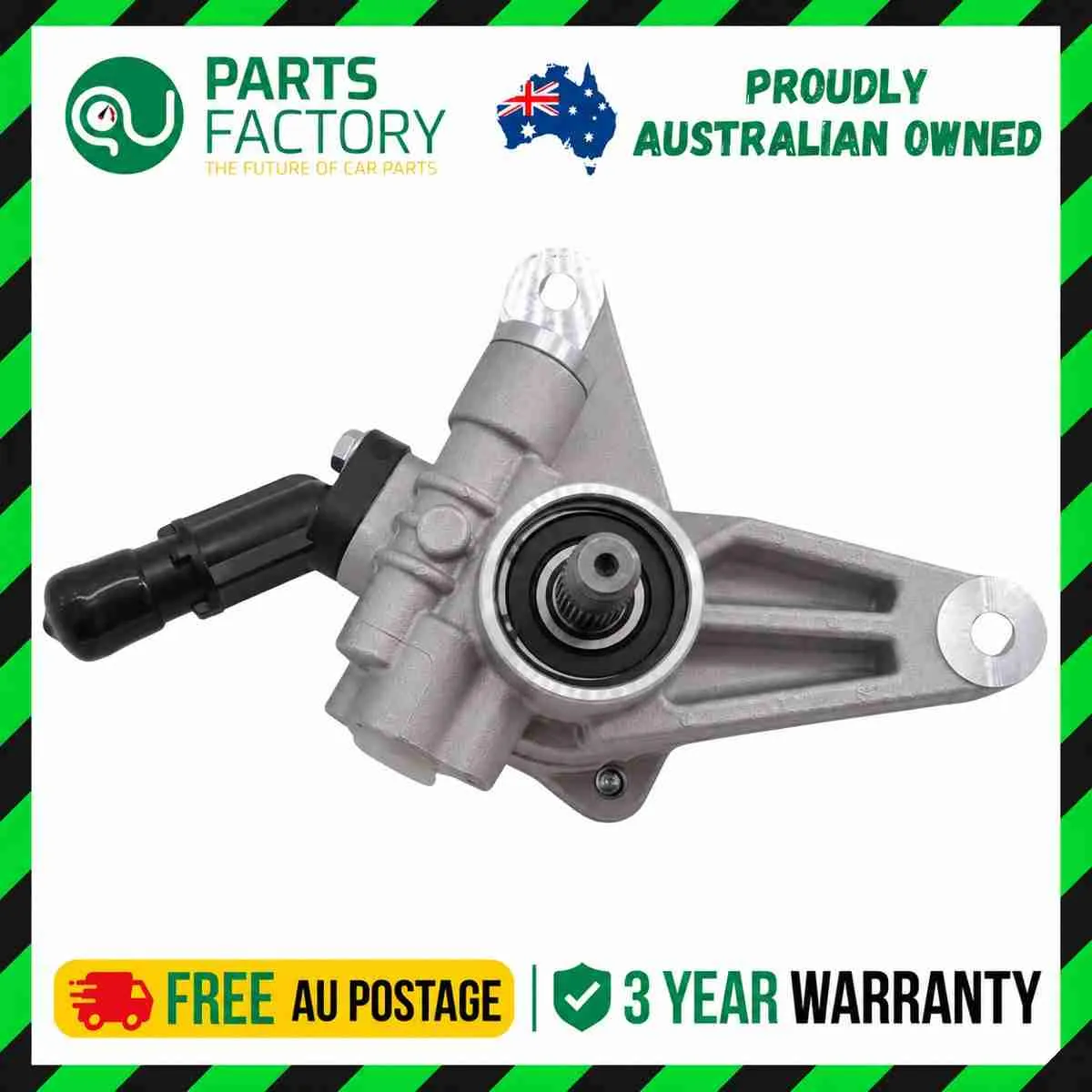 Honda Accord CP3 power steering pump reference photo in the Parts Factory Australia frame