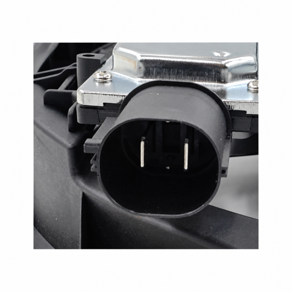 Mazda 3 BL radiator fan assembly — additional product view