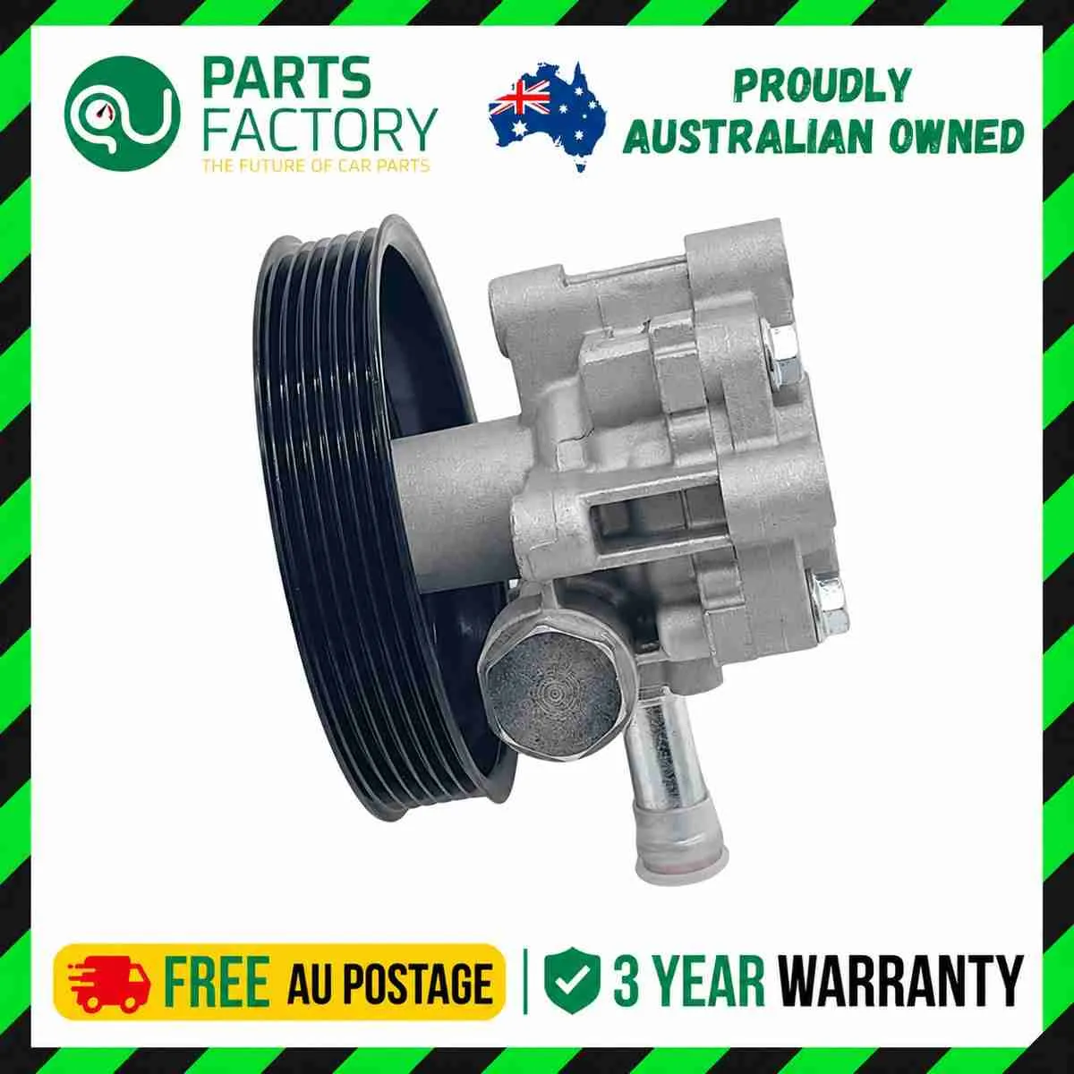 Mitsubishi Outlander ZG ZH power steering pump reference photo in the Parts Factory Australia frame