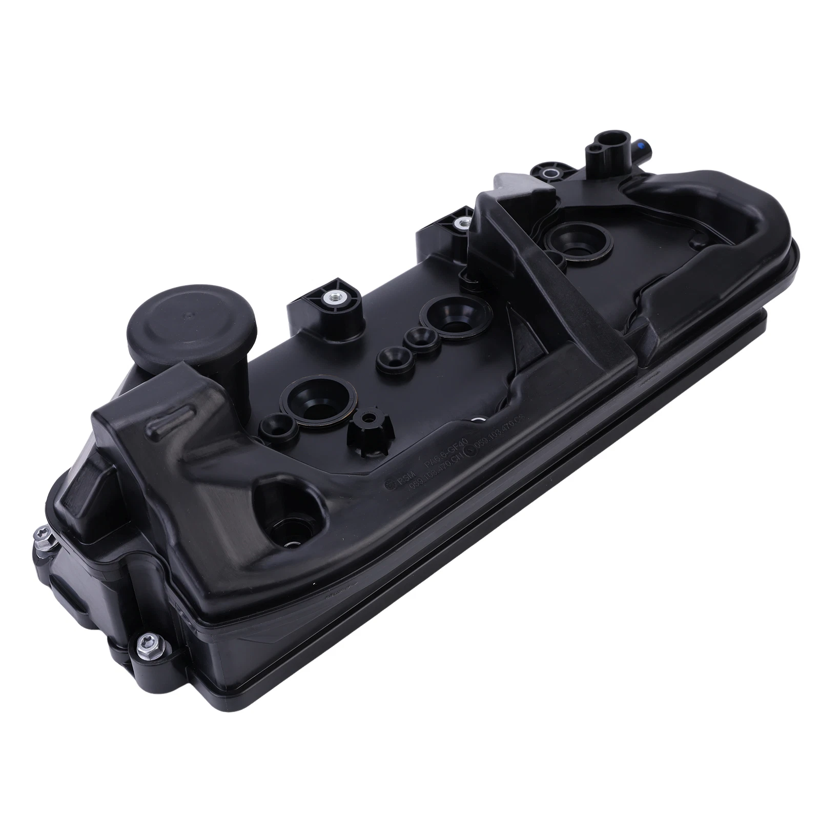 VW Amarok V6 right rocker cover 059103470CS – breather housing and side view