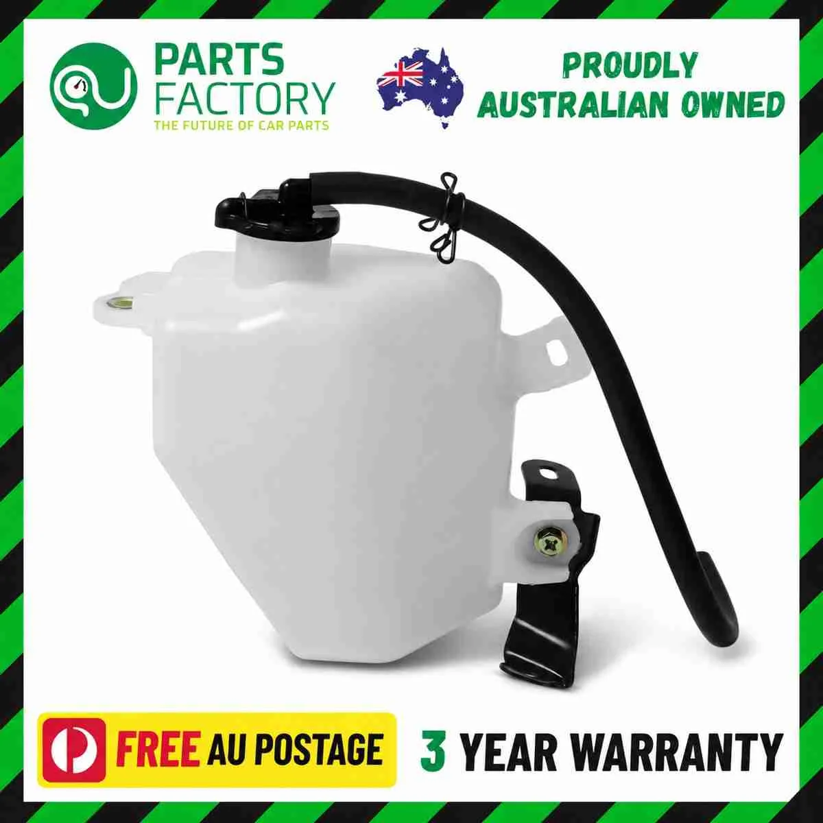 Toyota Camry ASV70 coolant overflow tank reference photo in the Parts Factory Australia frame