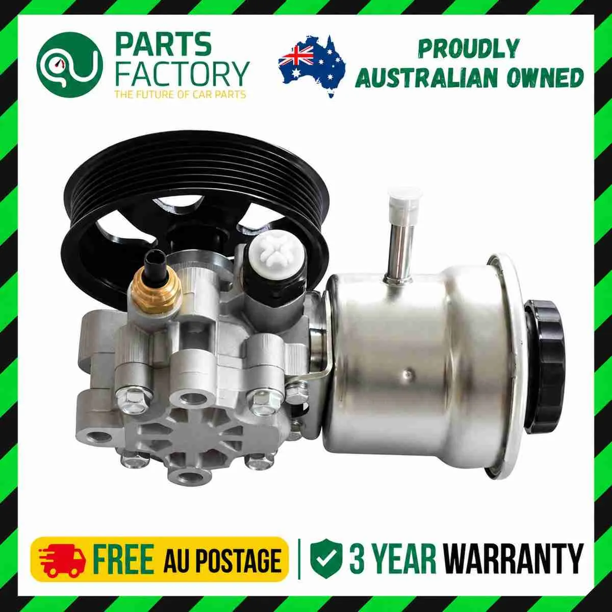 Toyota Hilux N70 TGN16 power steering pump reference photo in the Parts Factory Australia frame